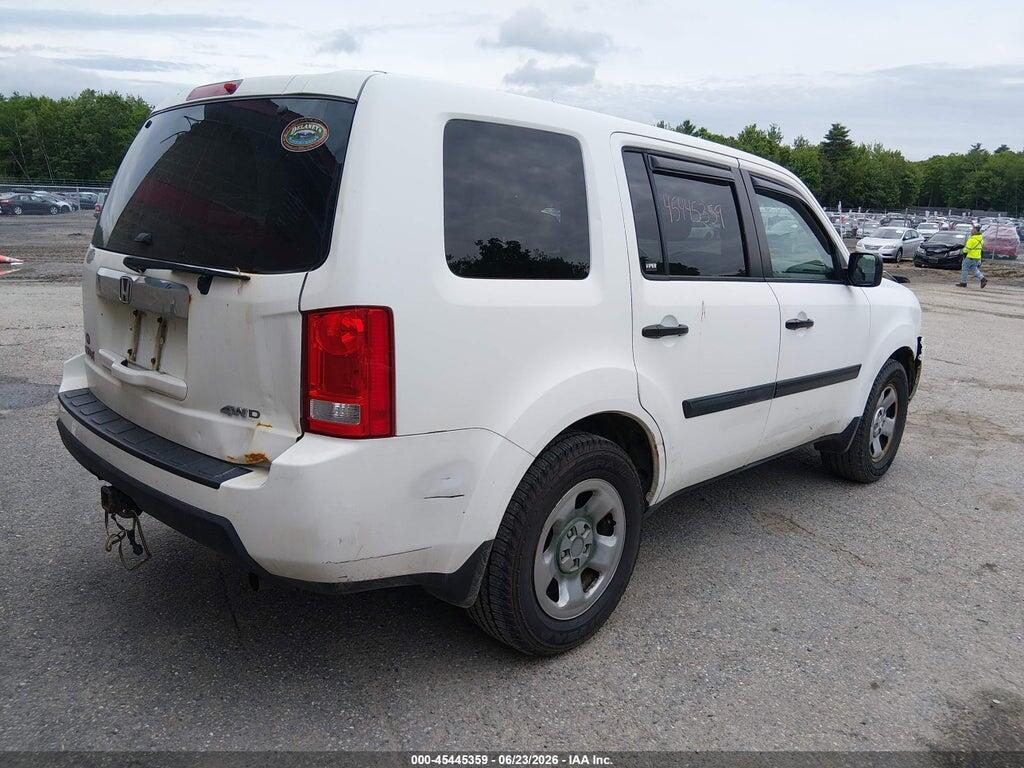 5FNYF4H25BB077577 2011 HONDA PILOT photo no. 4