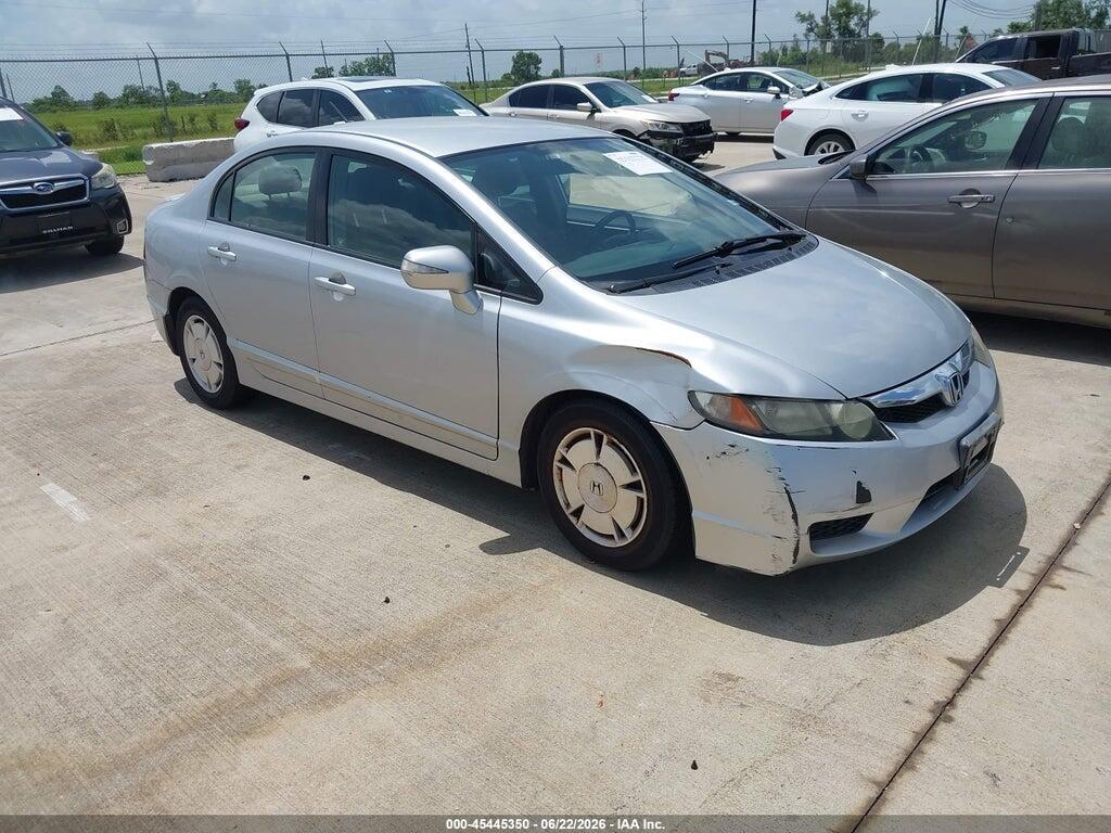 JHMFA3F20AS005012 2010 HONDA CIVIC HYBRID photo no. 1