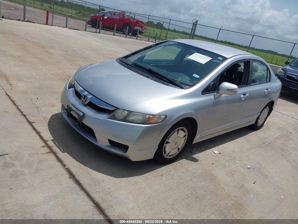 JHMFA3F20AS005012 2010 HONDA CIVIC HYBRID photo no. 2
