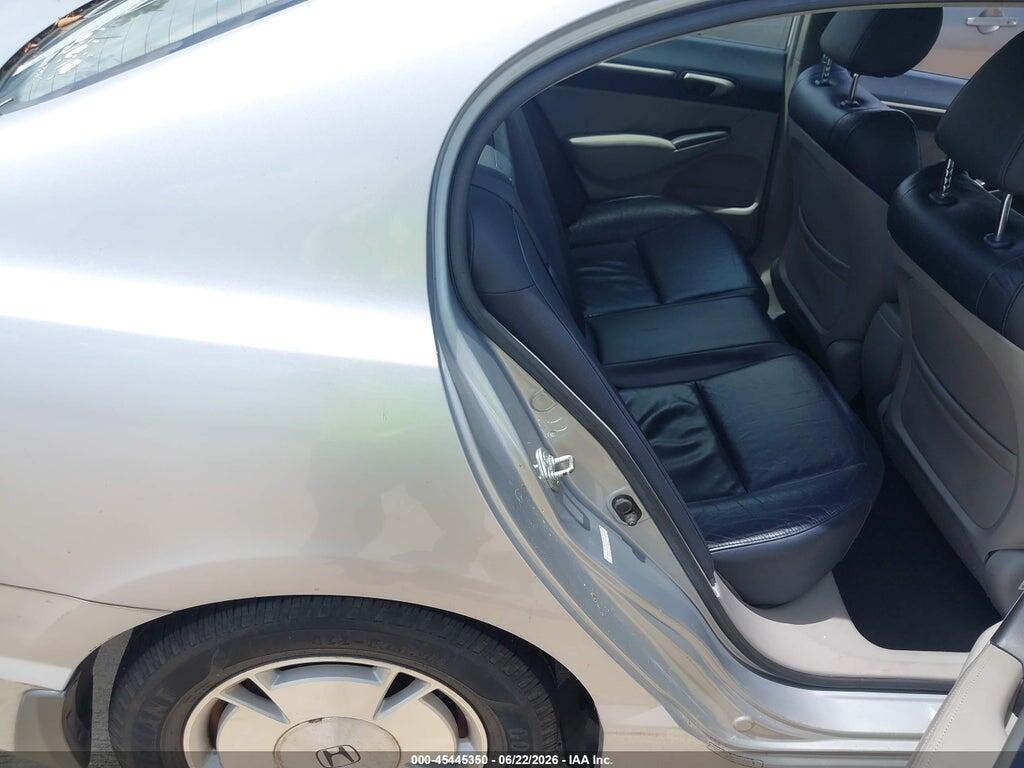 JHMFA3F20AS005012 2010 HONDA CIVIC HYBRID photo no. 8