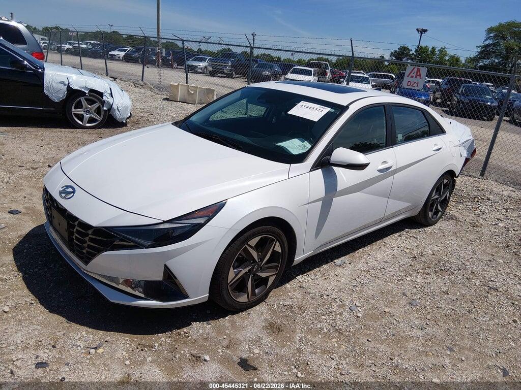 5NPLP4AG1MH024120 2021 HYUNDAI ELANTRA photo no. 2