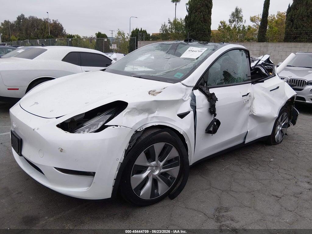 7SAYGDEE3NF346808 2022 TESLA MODEL Y photo no. 2