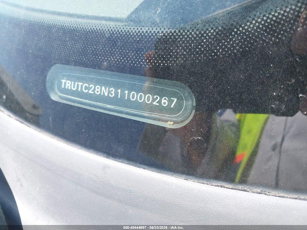 TRUTC28N311000267 2001 AUDI TT photo no. 9