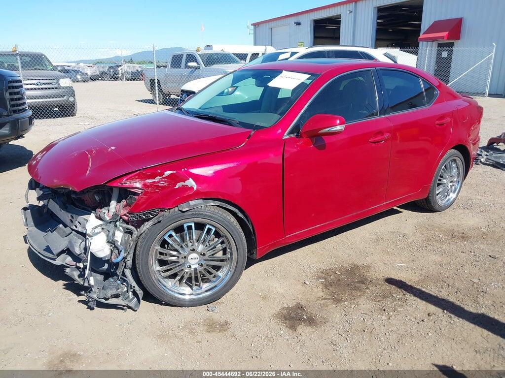 JTHCF5C28C2035950 2012 LEXUS IS 250 photo no. 2