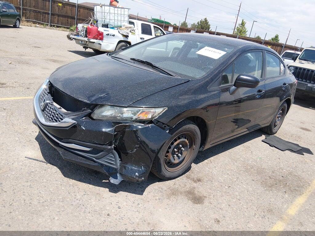 2HGFB2F58FH507057 2015 HONDA CIVIC photo no. 2