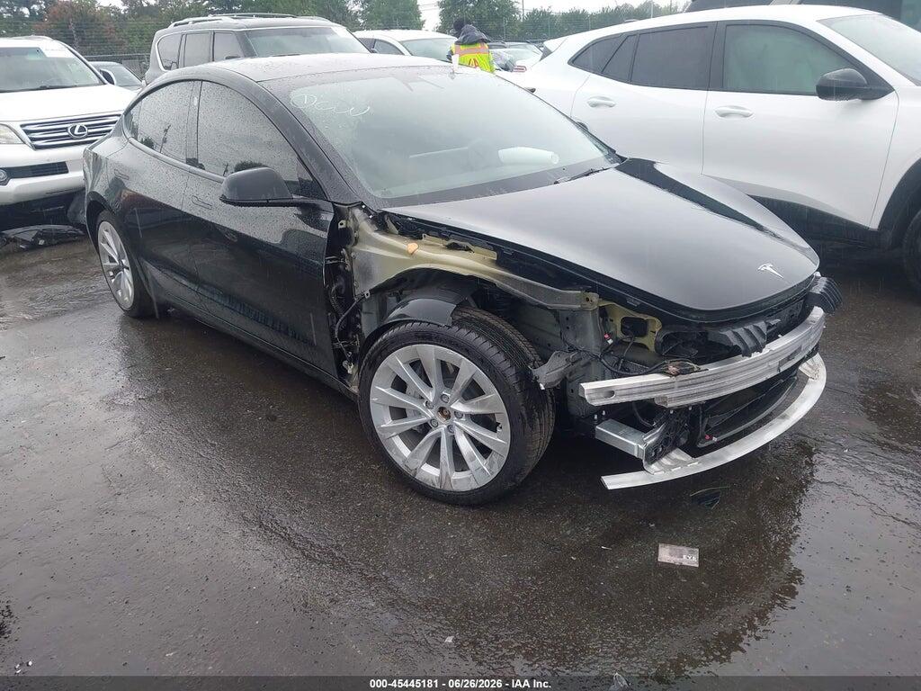 5YJ3E1EB7NF110034 2022 TESLA MODEL 3 photo no. 1