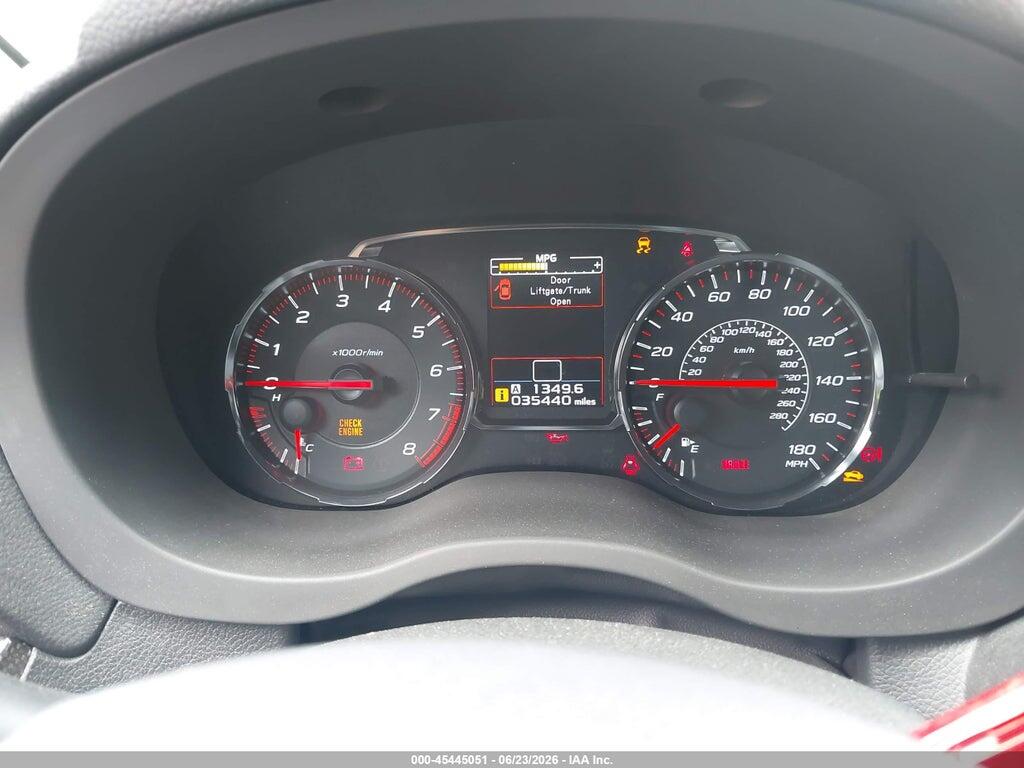 2021 SUBARU WRX PREMIUM — Фото 7 из 16