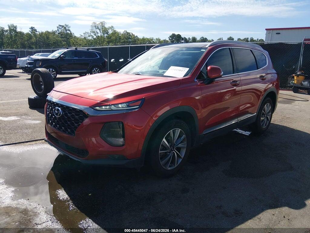 5NMS53AD0KH006185 2019 HYUNDAI SANTA FE photo no. 2