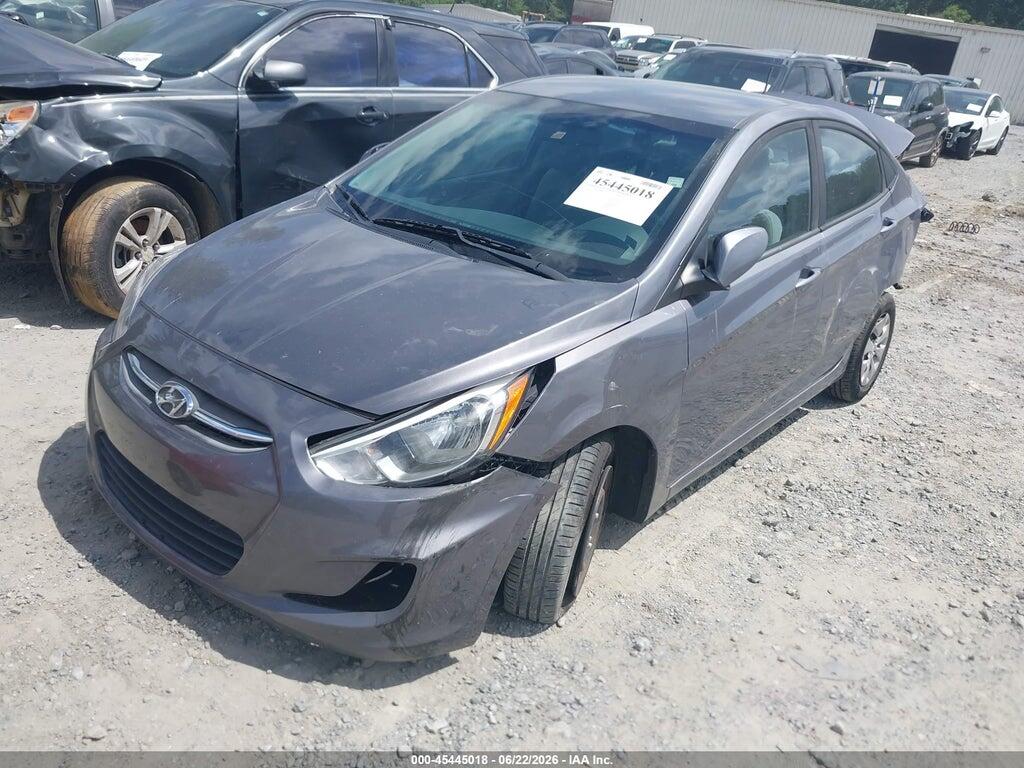 KMHCT4AE8HU315120 2017 HYUNDAI ACCENT photo no. 2