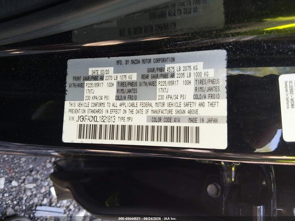 JM3KFACM0L1821813 2020 MAZDA CX-5 photo no. 9