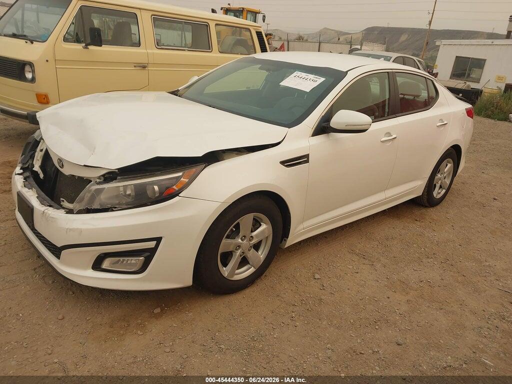 KNAGM4A71F5587534 2015 KIA OPTIMA photo no. 2