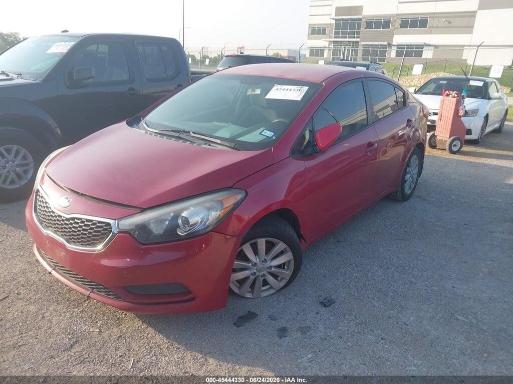 KNAFX4A66E5134115 2014 KIA FORTE photo no. 2