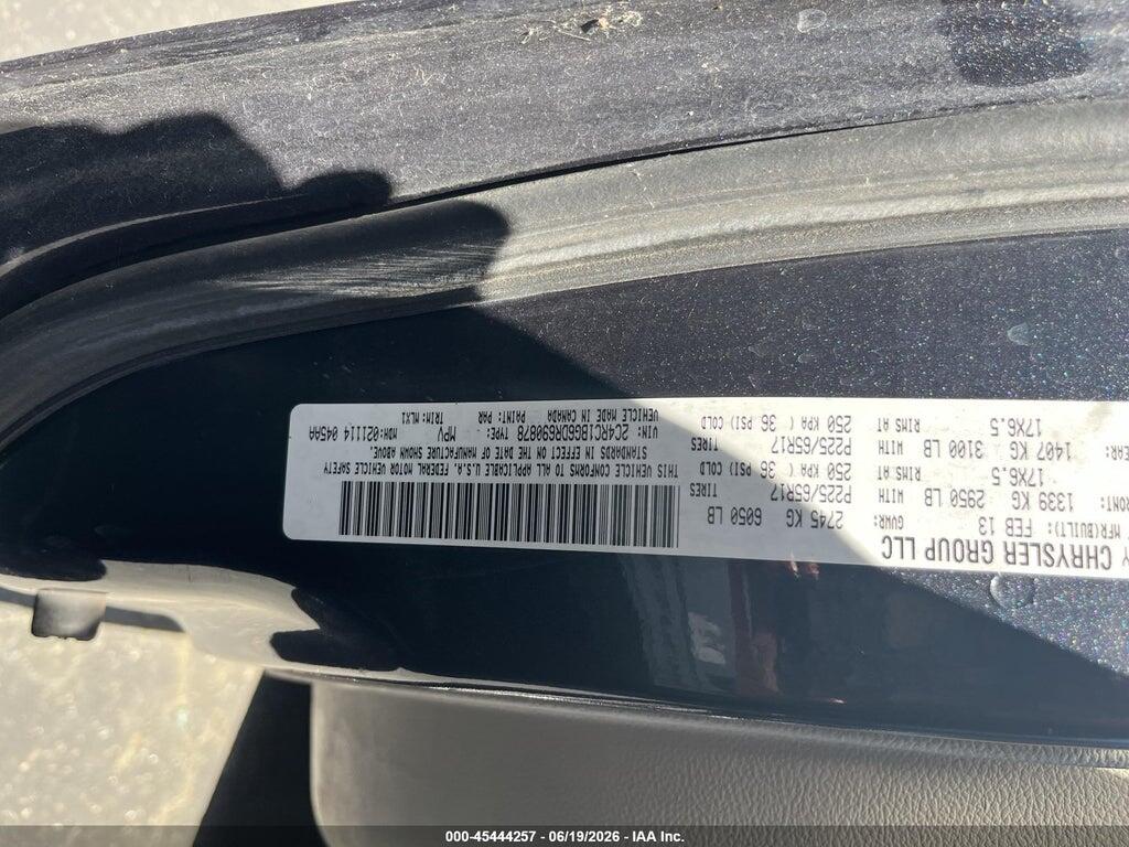 2C4RC1BG6DR690878 2013 CHRYSLER TOWN & COUNTRY photo no. 9