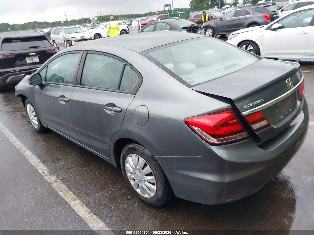 19XFB2F51DE215614 2013 HONDA CIVIC photo no. 3