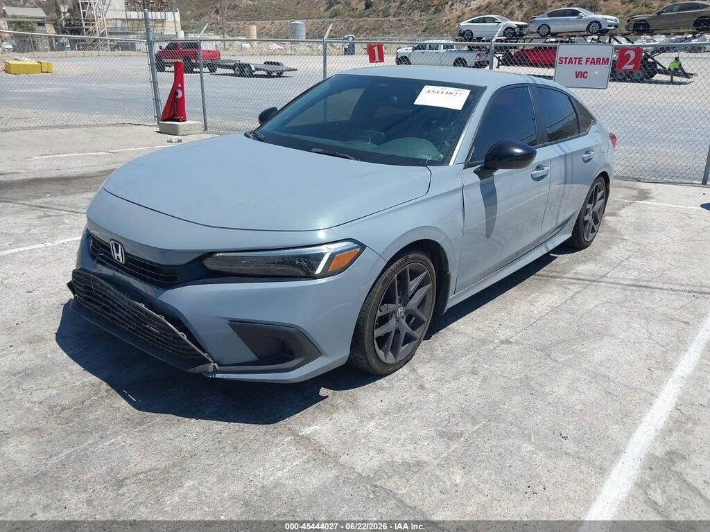 2HGFE2F59NH594926 2022 HONDA CIVIC photo no. 2