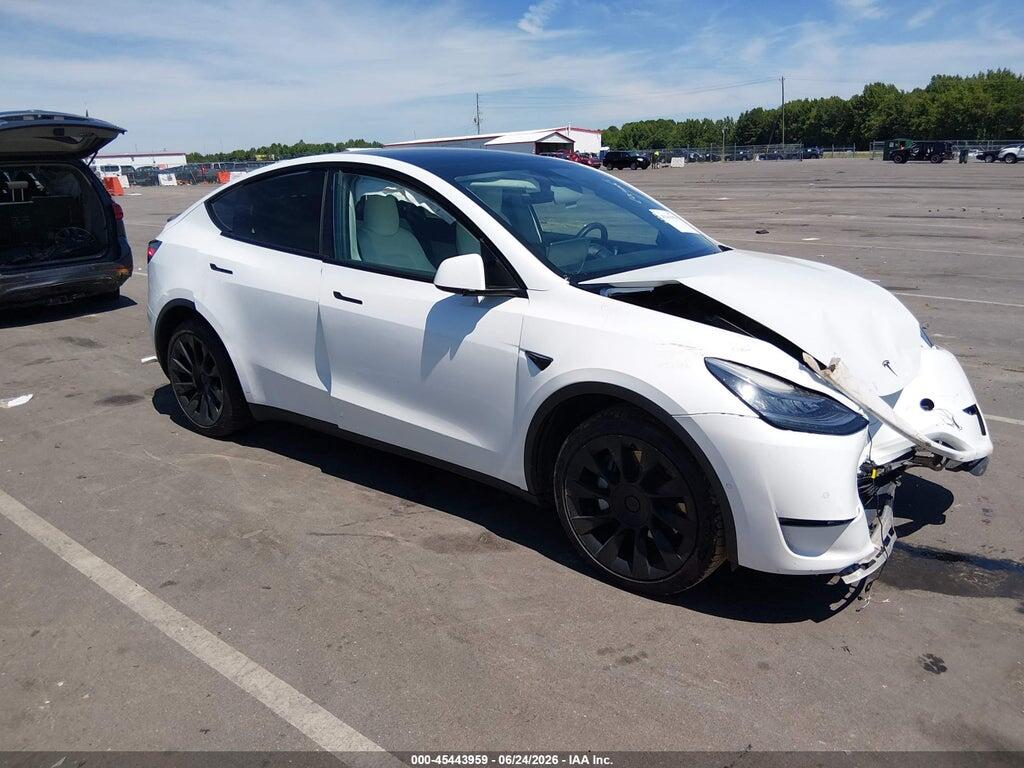 5YJYGDEE7MF119620 2021 TESLA MODEL Y photo no. 1