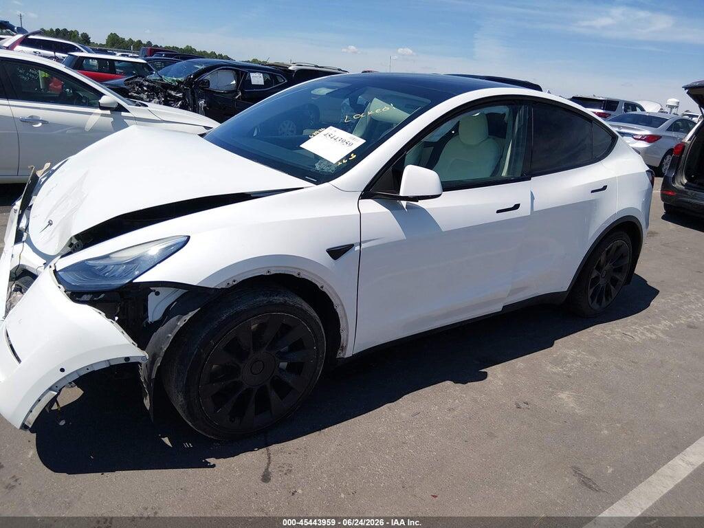 5YJYGDEE7MF119620 2021 TESLA MODEL Y photo no. 2