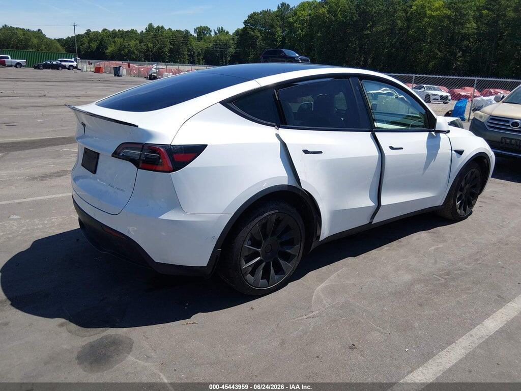 5YJYGDEE7MF119620 2021 TESLA MODEL Y photo no. 4