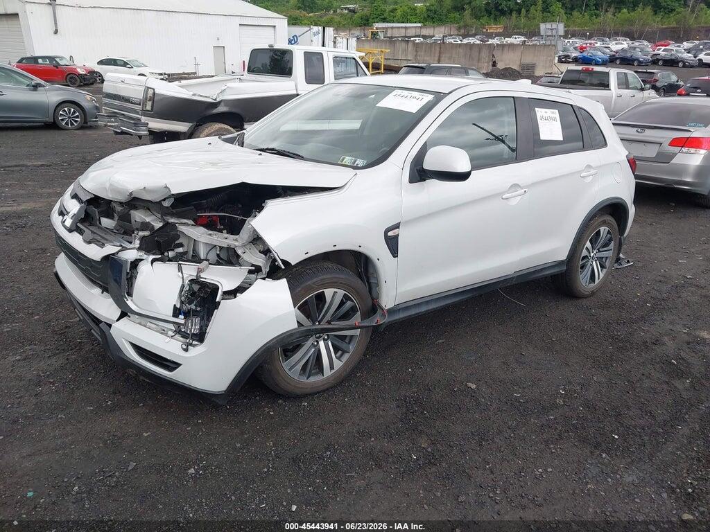 JA4ARUAU7NU018797 2022 MITSUBISHI OUTLANDER SPORT photo no. 2