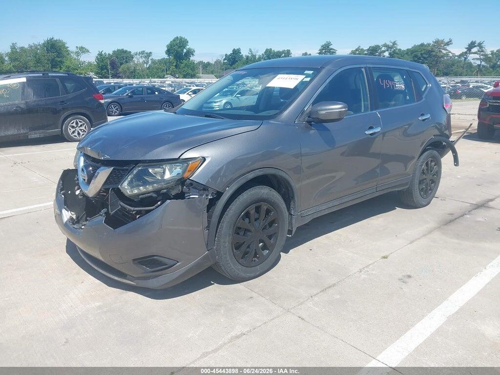 KNMAT2MV5FP526296 2015 NISSAN ROGUE photo no. 2