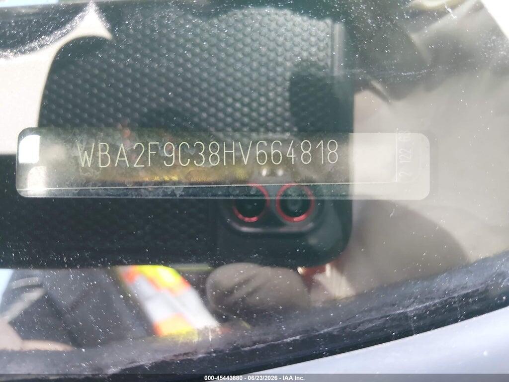 WBA2F9C38HV664818 2017 BMW 230I photo no. 9