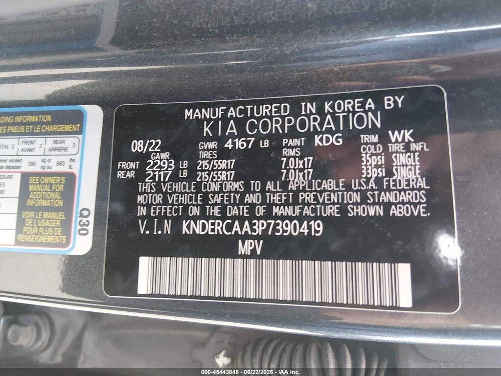 KNDERCAA3P7390419 2023 KIA SELTOS photo no. 9