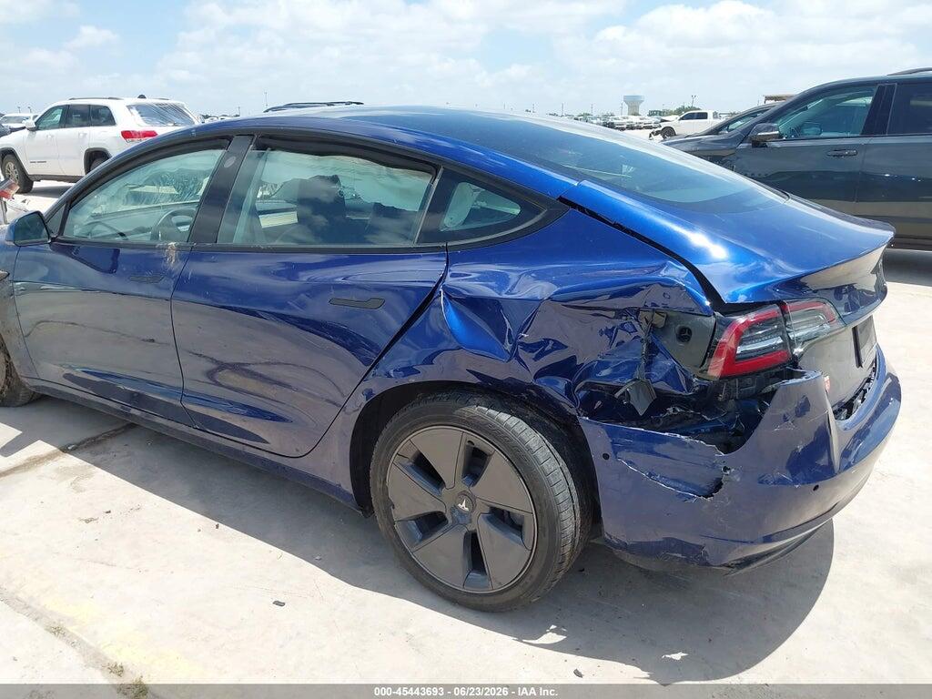 5YJ3E1EA2NF349305 2022 TESLA MODEL 3 photo no. 6