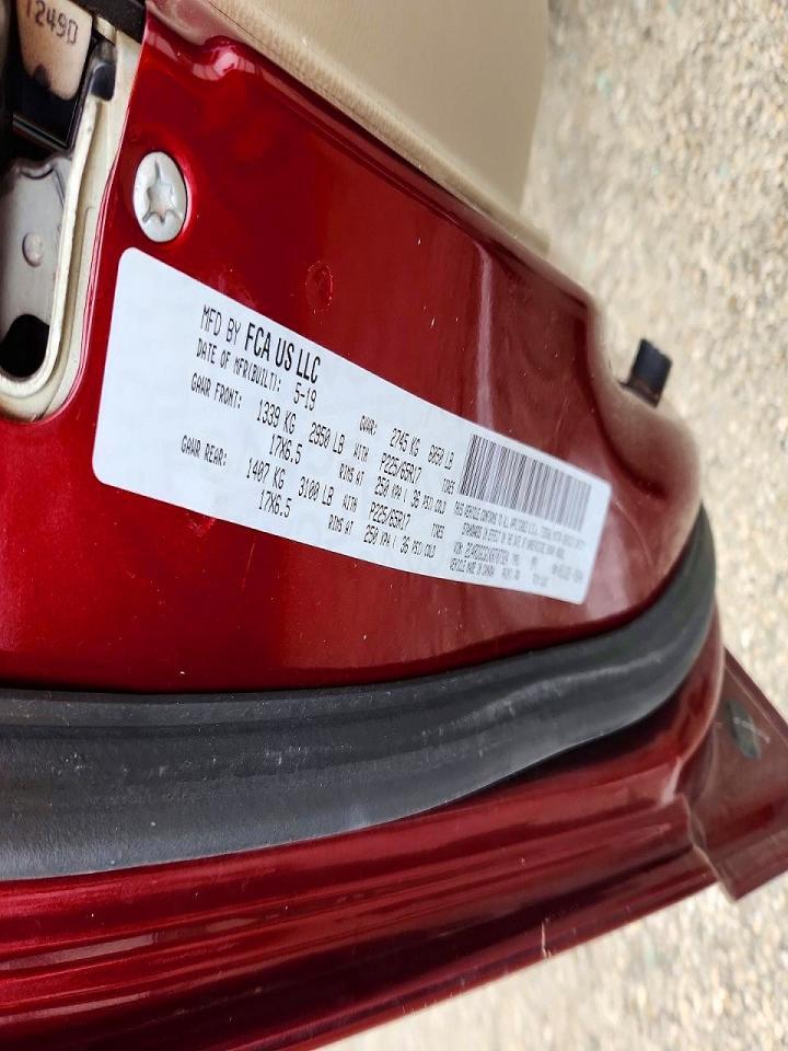 2019 DODGE GRAND CARAVAN SXT — Фото 13 из 13