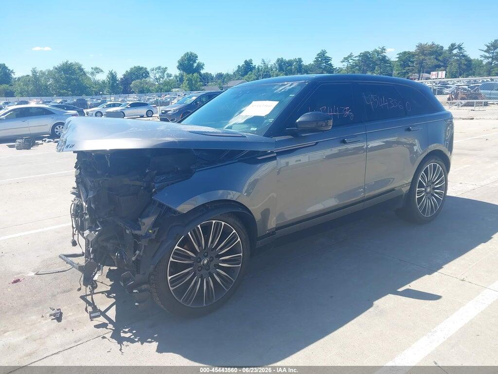 SALYM2RV8JA706137 2018 LAND ROVER RANGE ROVER VELAR photo no. 2