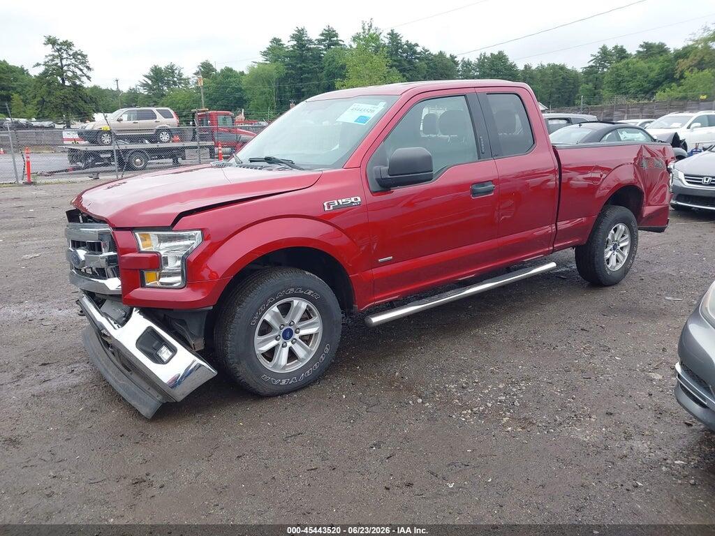1FTEX1EP5HFA79302 2017 FORD F-150 photo no. 2
