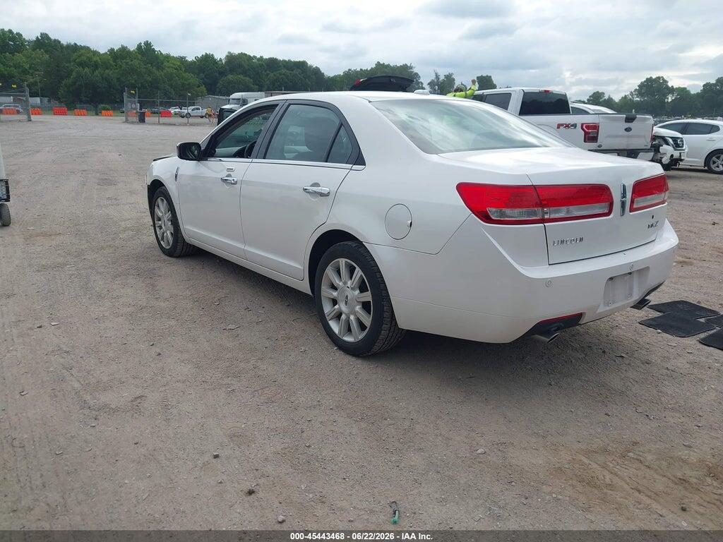3LNHL2GC9AR618548 2010 LINCOLN MKZ photo no. 3
