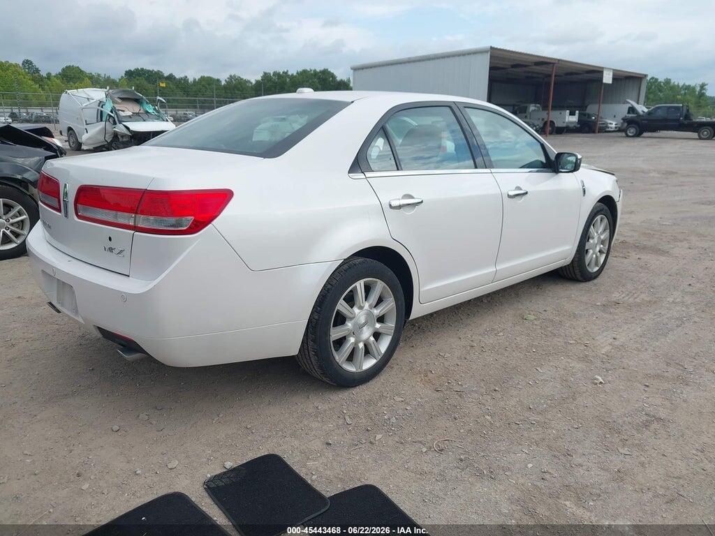 3LNHL2GC9AR618548 2010 LINCOLN MKZ photo no. 4