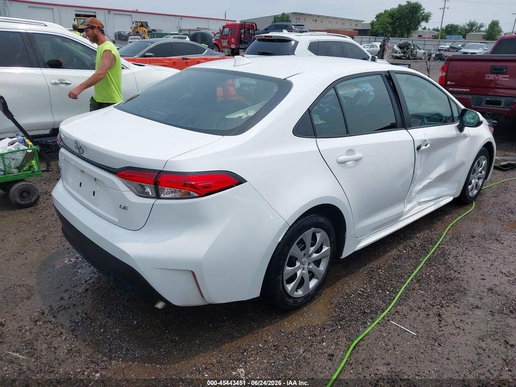 5YFB4MDE1SP284404 2025 TOYOTA COROLLA photo no. 4