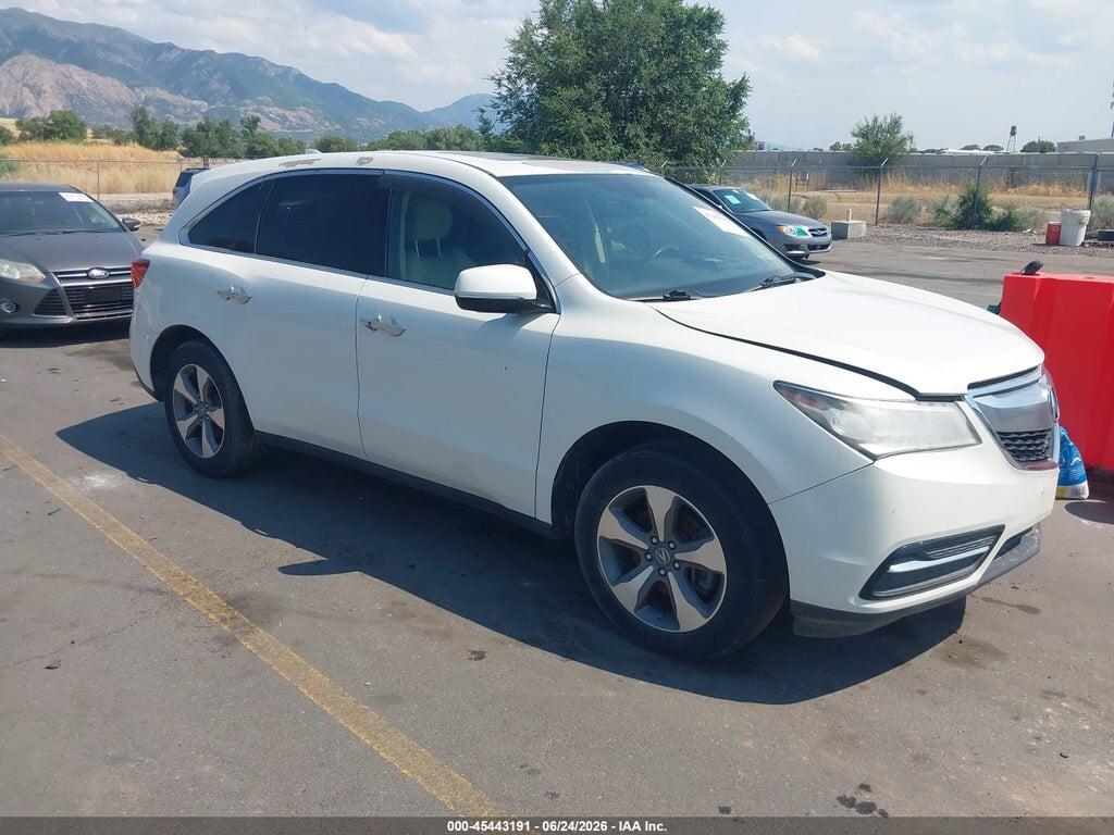 5FRYD4H25FB030270 2015 ACURA MDX photo no. 1
