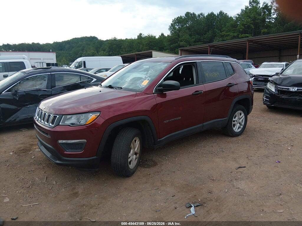 3C4NJDABXMT591263 2021 JEEP COMPASS photo no. 2