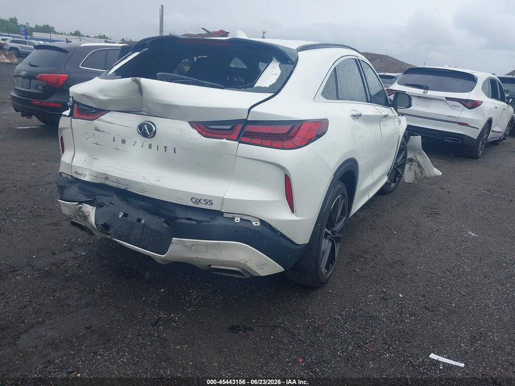3PCAJ5J31NF101676 2022 INFINITI QX55 photo no. 4