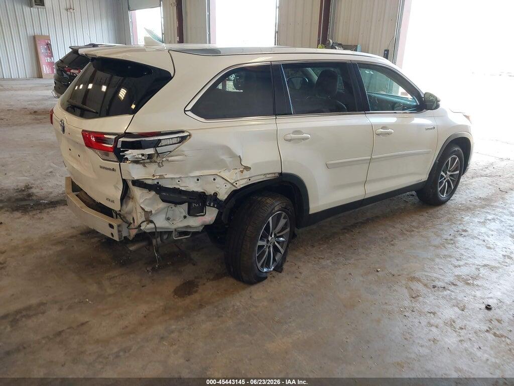 5TDJGRFH7KS077465 2019 TOYOTA HIGHLANDER HYBRID photo no. 4
