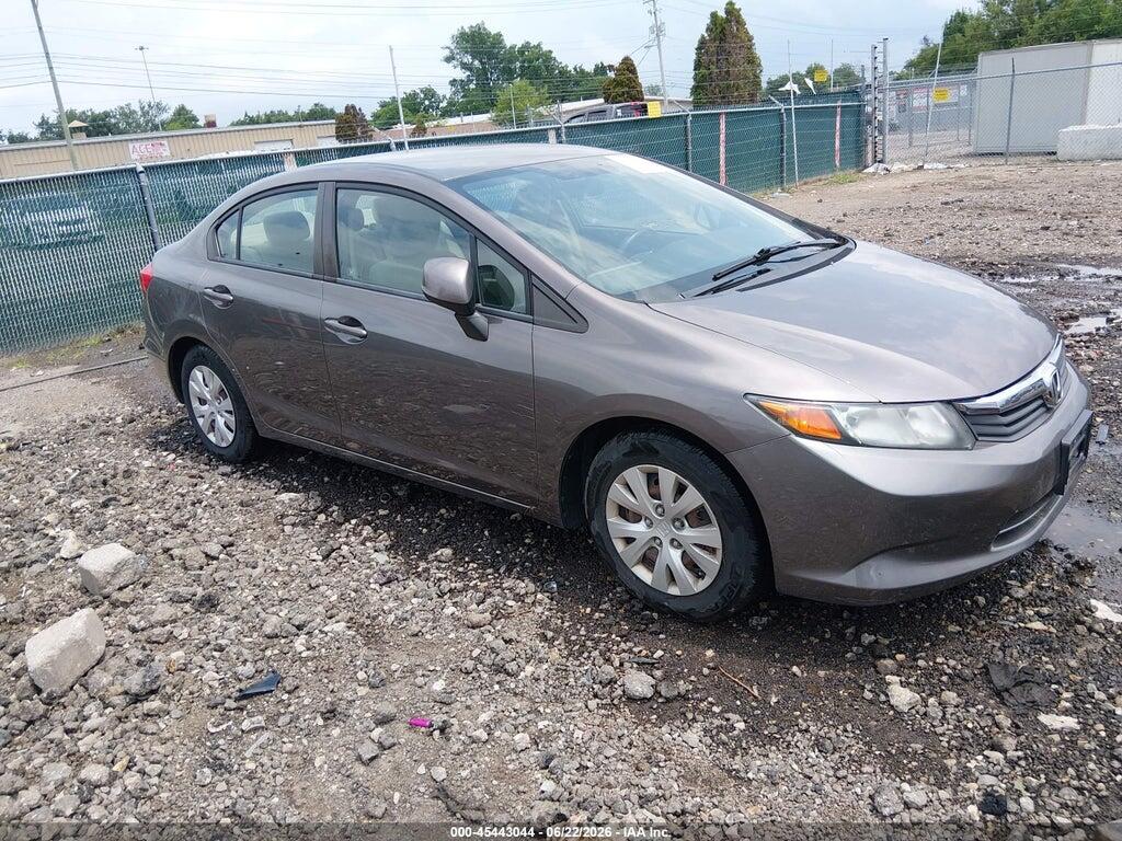 19XFB2F5XCE009528 2012 HONDA CIVIC photo no. 1
