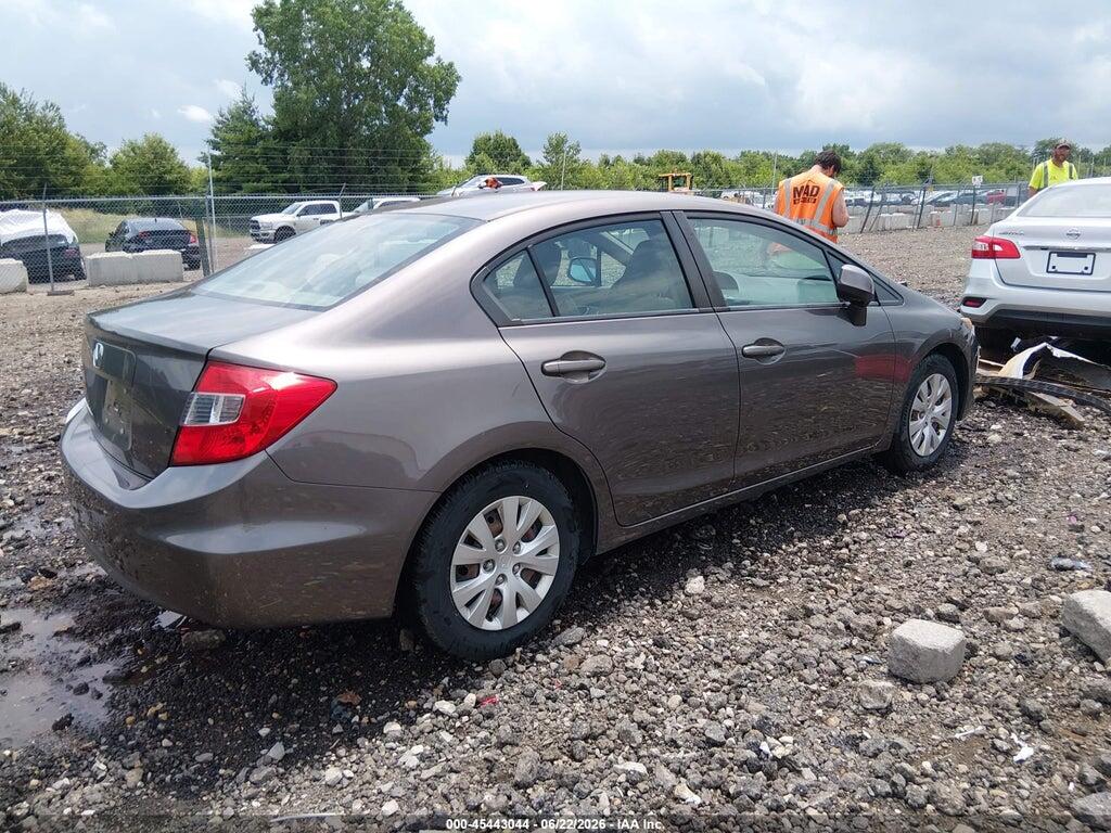 19XFB2F5XCE009528 2012 HONDA CIVIC photo no. 4