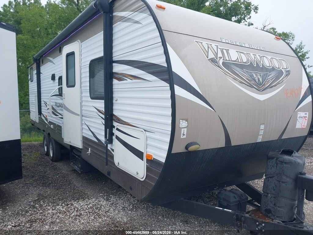 2017 FOREST RIVER WILDWOOD 4X4TWDD25HA260764
