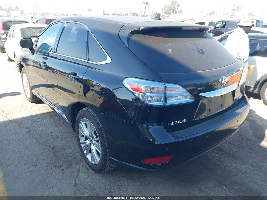 JTJZB1BA2A2002560 2010 LEXUS RX 450H photo no. 3