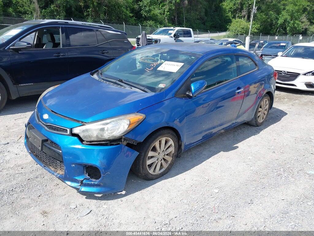 KNAFX6A86E5175437 2014 KIA FORTE KOUP photo no. 2