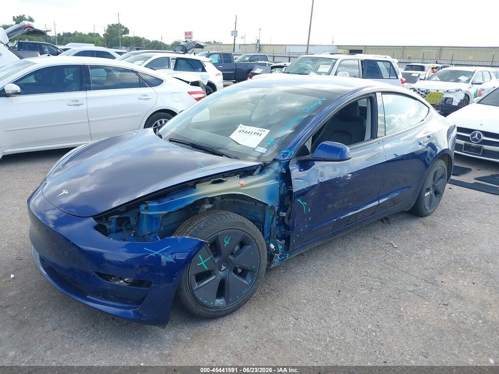 5YJ3E1EB3PF392742 2023 TESLA MODEL 3 photo no. 2