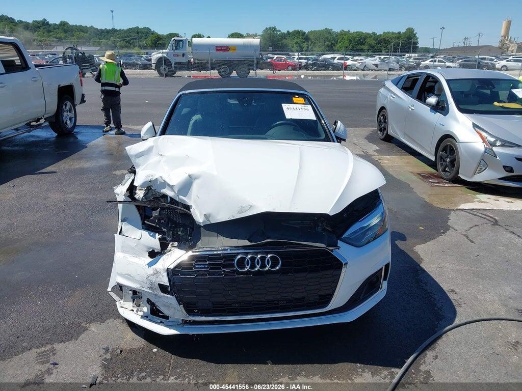 WAU2AGF55NN004392 2022 AUDI A5 CABRIOLET photo no. 12