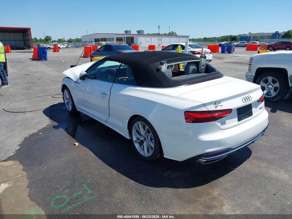 WAU2AGF55NN004392 2022 AUDI A5 CABRIOLET photo no. 3