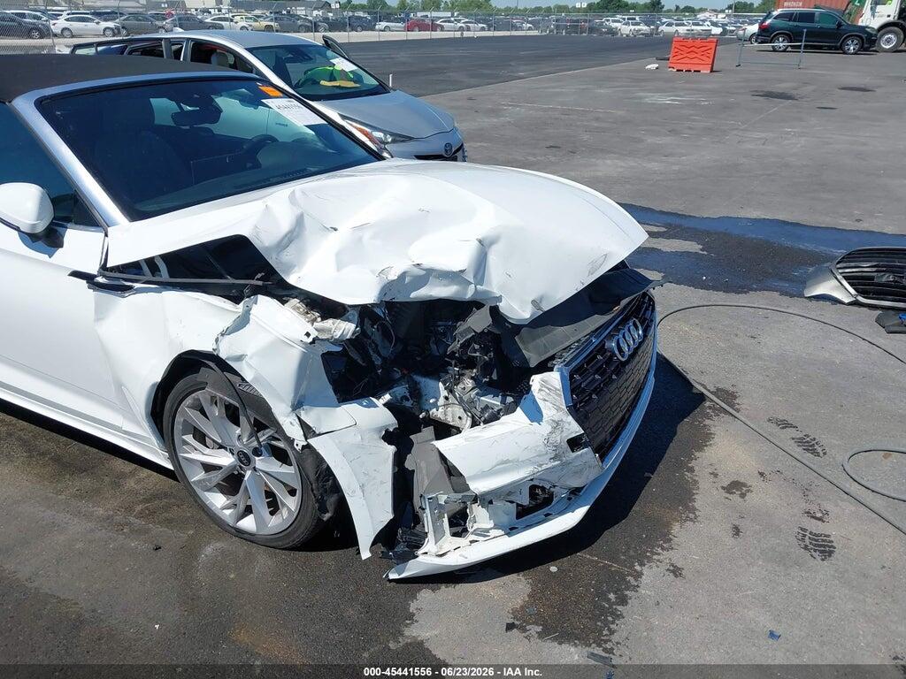 WAU2AGF55NN004392 2022 AUDI A5 CABRIOLET photo no. 6