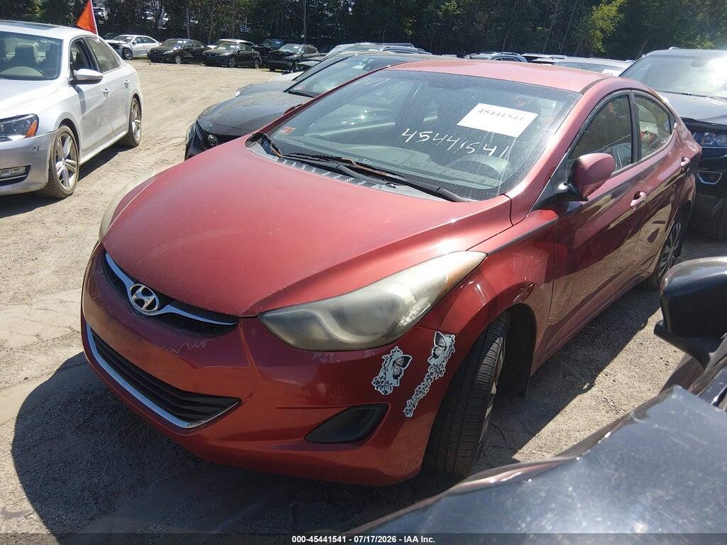 KMHDH4AE0CU462028 2012 HYUNDAI ELANTRA photo no. 2
