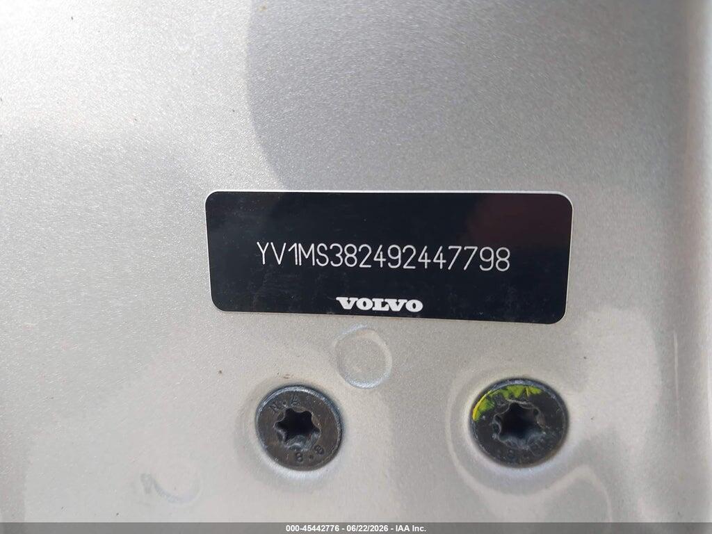 YV1MS382492447798 2009 VOLVO S40 photo no. 9