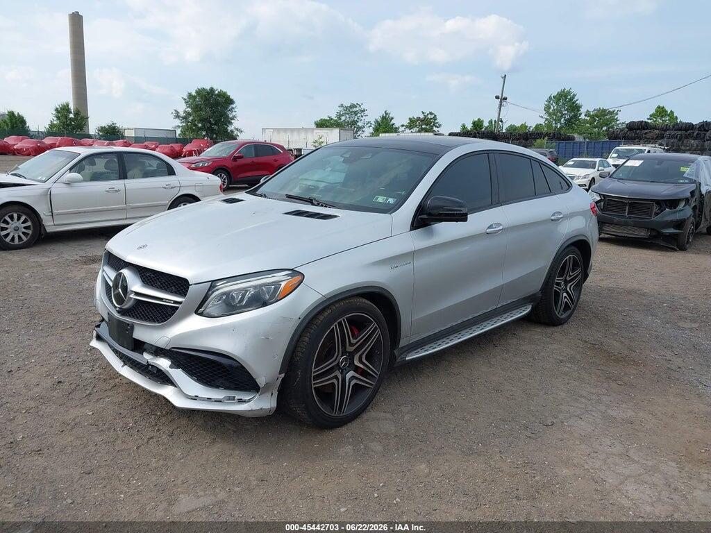 4JGED7FB2JA101589 2018 MERCEDES-BENZ AMG GLE 63 COUPE photo no. 2