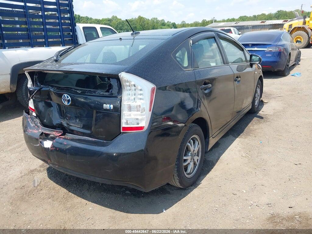 JTDKN3DUXB1433444 2011 TOYOTA PRIUS photo no. 4
